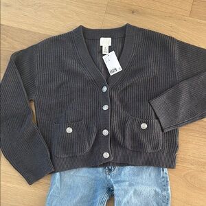NWT H&M Pocket Cardigan